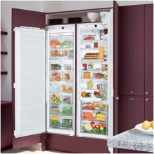 Integruotas į virtuvę šaldytuvas
